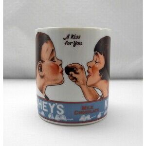 Hershey's Milk Chocolate Kisses A Kiss For You Mug-Girl/Boy With Chocolate Kiss